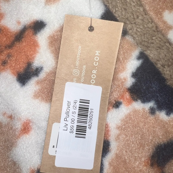 LIV Outdoors SPRING FROSTBITE PULLOVER - Picture 7 of 7